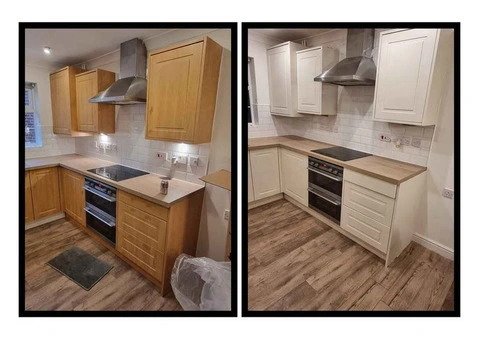 Kitchen and Upvc Respray's - 1/5