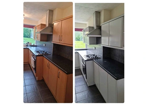 Kitchen and Upvc Respray's - 4/5
