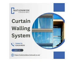 High-Quality Curtain Walling System for Long-Lasting Performance