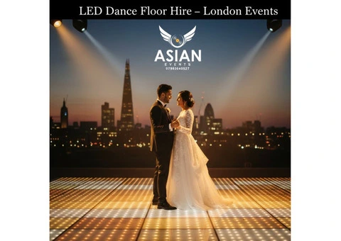 LED Light Dance Floor Hire in London