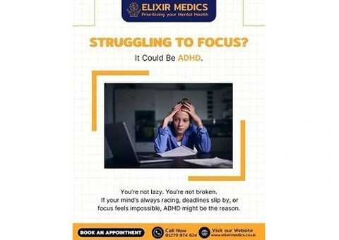 How Can an ADHD Specialist in Hertfordshire Support Your Mental Health?