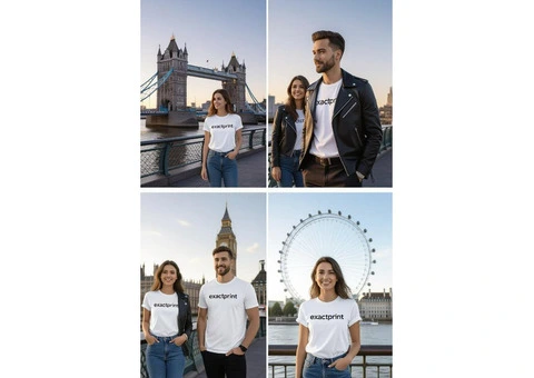 Exact Print’s T Shirt Printing London Crafts Cosmic Glow for City Stargazers