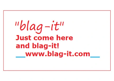 Blag about all sorts of interesting topics on the blag-it forum