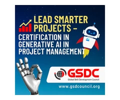 📊 Lead Smarter Projects – Certification in Generative AI in Project Management 🚀