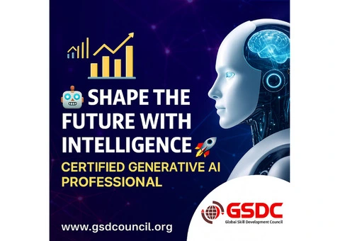 📊 🤖 Shape the Future with Intelligence – Certified Generative AI Professional 🚀📈