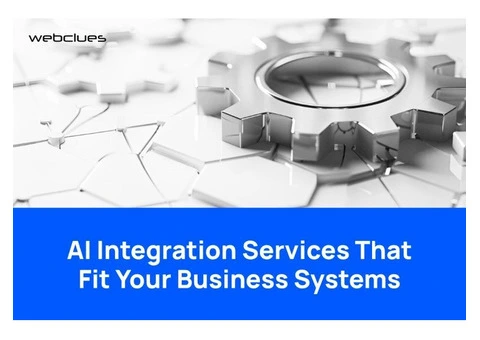 AI Integration Services That Fit Your Business Systems
