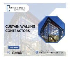 Curtain Walling Contractors Offering Modern & Energy-Efficient Systems
