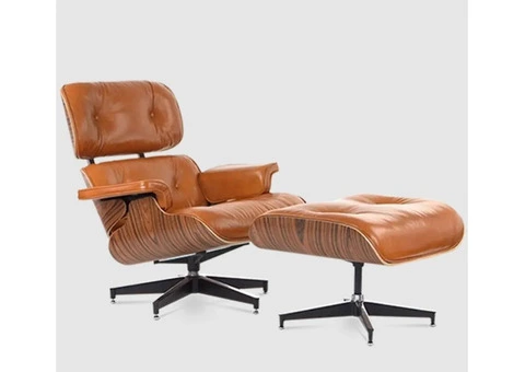 Premium Eames Lounge Chair & Ottoman Replica - 2/6