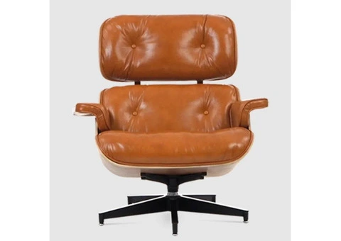 Premium Eames Lounge Chair & Ottoman Replica - 3/6