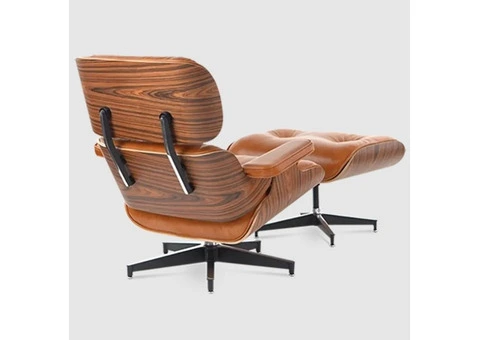 Premium Eames Lounge Chair & Ottoman Replica - 5/6