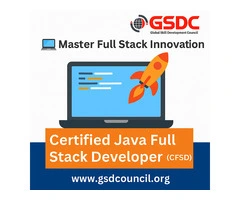 💻🚀 Build End-to-End Solutions – Become a Certified Java Full Stack Developer (CFSD)