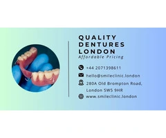 Quality Dentures London - Affordable Pricing