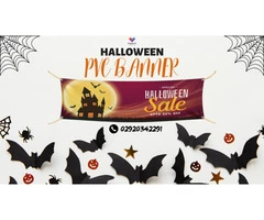 Halloween PVC Banner Printing in Uk Halloween Banner Stand