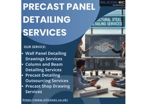Precast Panel Detailing Services in Manchester,UK