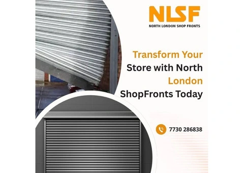 North London Shopfronts – Premium Aluminium Shopfronts London
