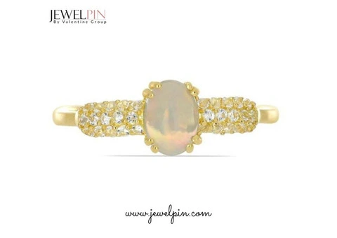 JewelPin Ethiopian Opal Rings A Gemstone of Inspiration and Hope - 2/13