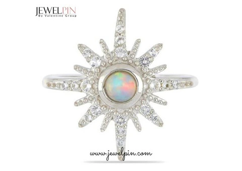 JewelPin Ethiopian Opal Rings A Gemstone of Inspiration and Hope - 8/13