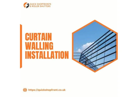 Quick Shopfronts – Expert Curtain Walling Installation Services UK