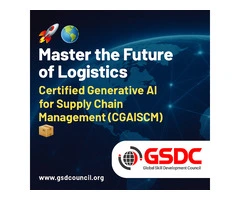 Master the Future of Logistics – Certified Generative AI for Supply Chain Management 📦🚛