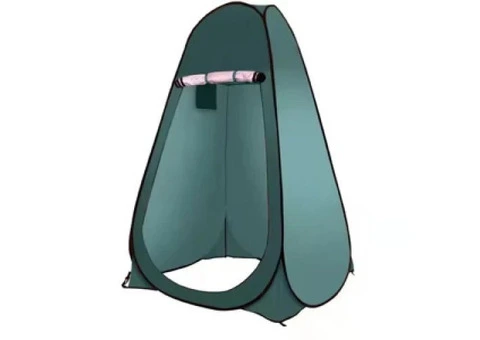 Get Refreshing Showers in the Wild with Our Portable Shower Tent and Pump, Designed for Campers