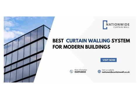 Trusted Glass Curtain Walling Contractors in the UK