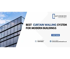 Trusted Glass Curtain Walling Contractors in the UK
