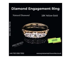 Exquisite Pre-Owned Diamond Engagement Ring – Unbeatable Value!