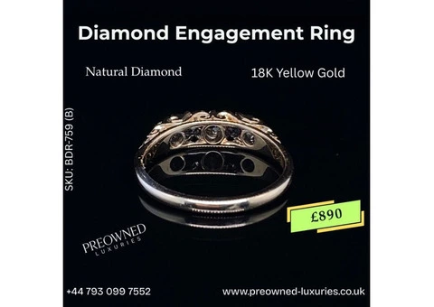 Exquisite Pre-Owned Diamond Engagement Ring – Unbeatable Value! - 2/3