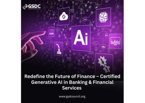 Redefine the Future of Finance – Certified Generative AI in Banking & Financial Services 🚀💼