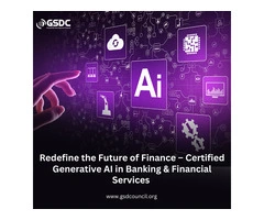 Redefine the Future of Finance – Certified Generative AI in Banking & Financial Services 🚀💼
