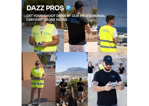 Book Certified Drone Pilots for Shoot