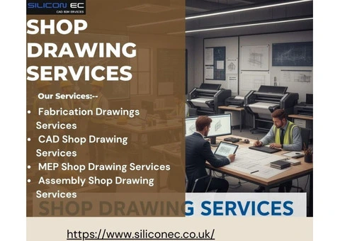 Shop Drawing Services in Leeds,UK