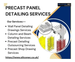 Precast Panel Detailing Services in Manchester,UK