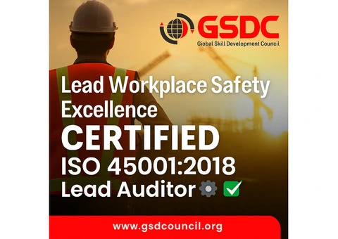 Lead Workplace Safety Excellence – Certified ISO 45001:2018 Lead Auditor