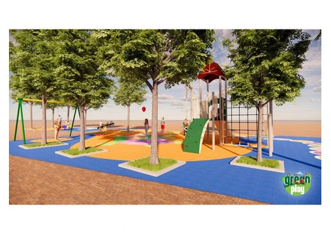 EPDM Flooring for Children's Playground and Sports Field - 2/3