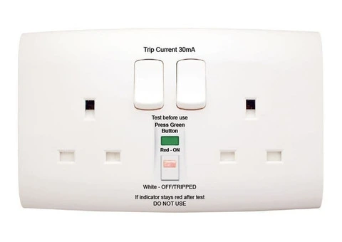 Get RCD Socket Units with Safety Lock at Enrgtech