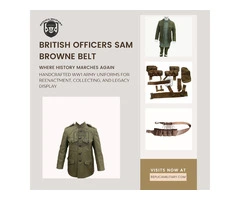 British Officers Sam Browne Belt