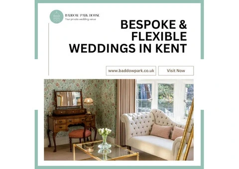 Bespoke & Flexible Weddings in Kent