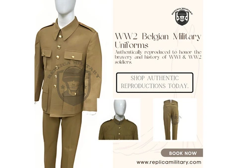 WW2 Belgian Military Uniforms