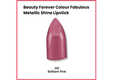 BF Beauty Forever Colour Fabulous Metallic Shine Lipstick - 2/3