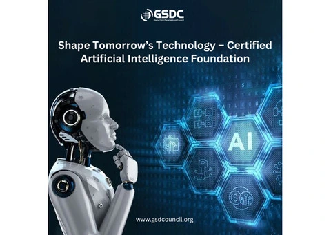 Shape Tomorrow’s Technology – Certified Artificial Intelligence Foundation