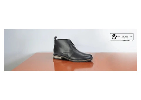 Stylish Men’s Ludgate Leather Chukka Boot – Silver Street London UK