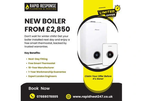 Professional Worcester Boiler Installation Hackney – Special Offer Available