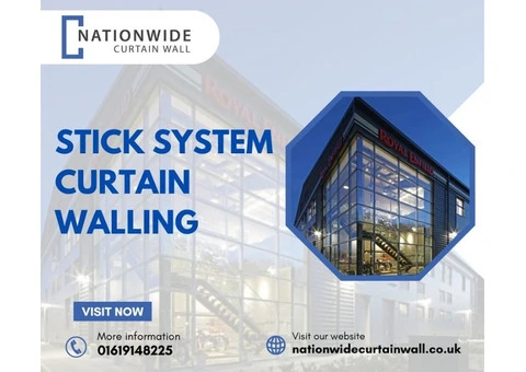 Stick System Curtain Walling for Effective Building Fronts