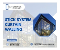 Stick System Curtain Walling for Effective Building Fronts