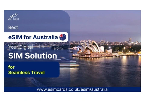 Grab Your eSIM Australia Plan Today – Instant Activation & Seamless Travel | eSIM Cards