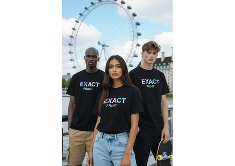 Exact Print’s Personalised T Shirts London Spark Bold Designs for City Innovators
