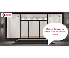 High-Quality Commercial Shop Front Doors Installation in the UK