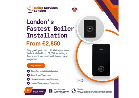 Trusted Boiler Services London – Installation, Repair & Emergency Support