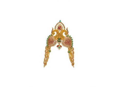 Antique Gold Vanki for Hand | CMR Jewellery Online